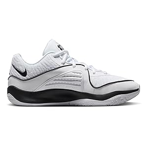 Amazon.com | Nike Kid's KD16 Basketball Shoes, White/Black